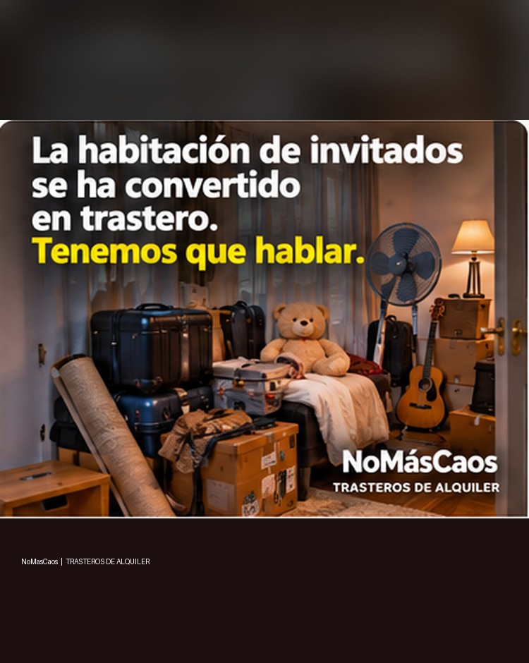 Si la habitación de invitados es un almacén… tenemos que hablar.